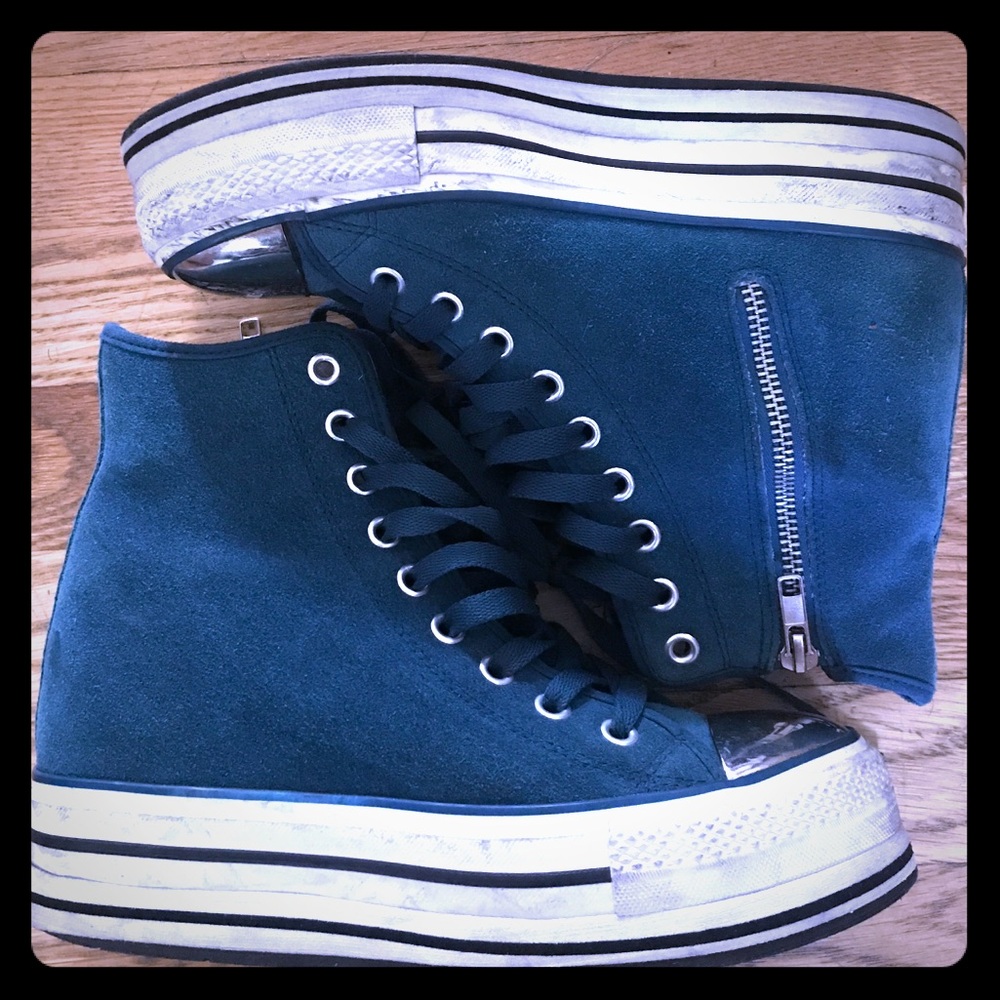 iiJin Platform Sneaker Wedges